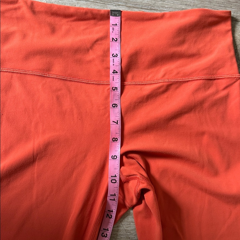 Athleta Bright Orange Leggings - Picture 5 of 8